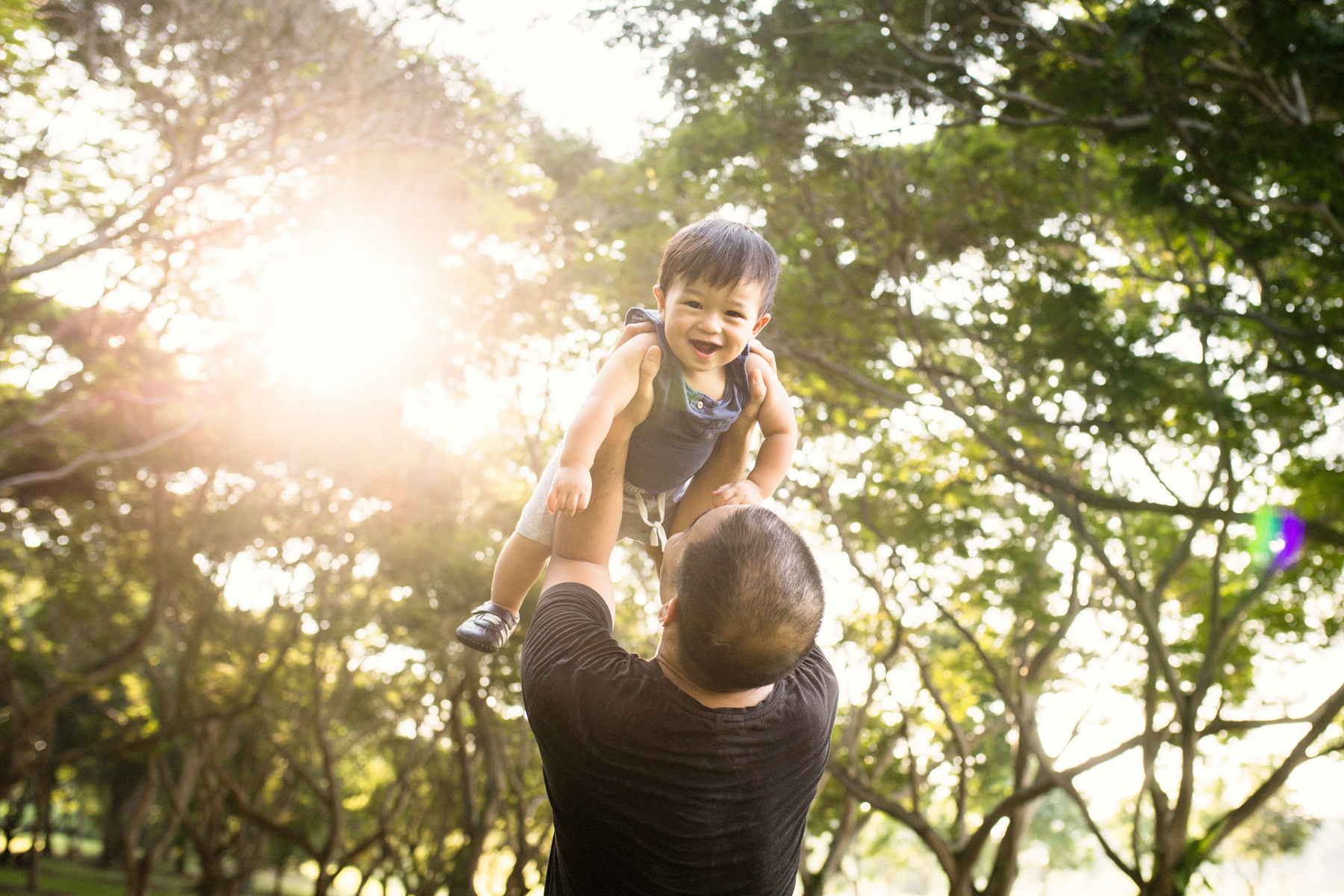 Childrens lifestyle photography outdoors Singapore