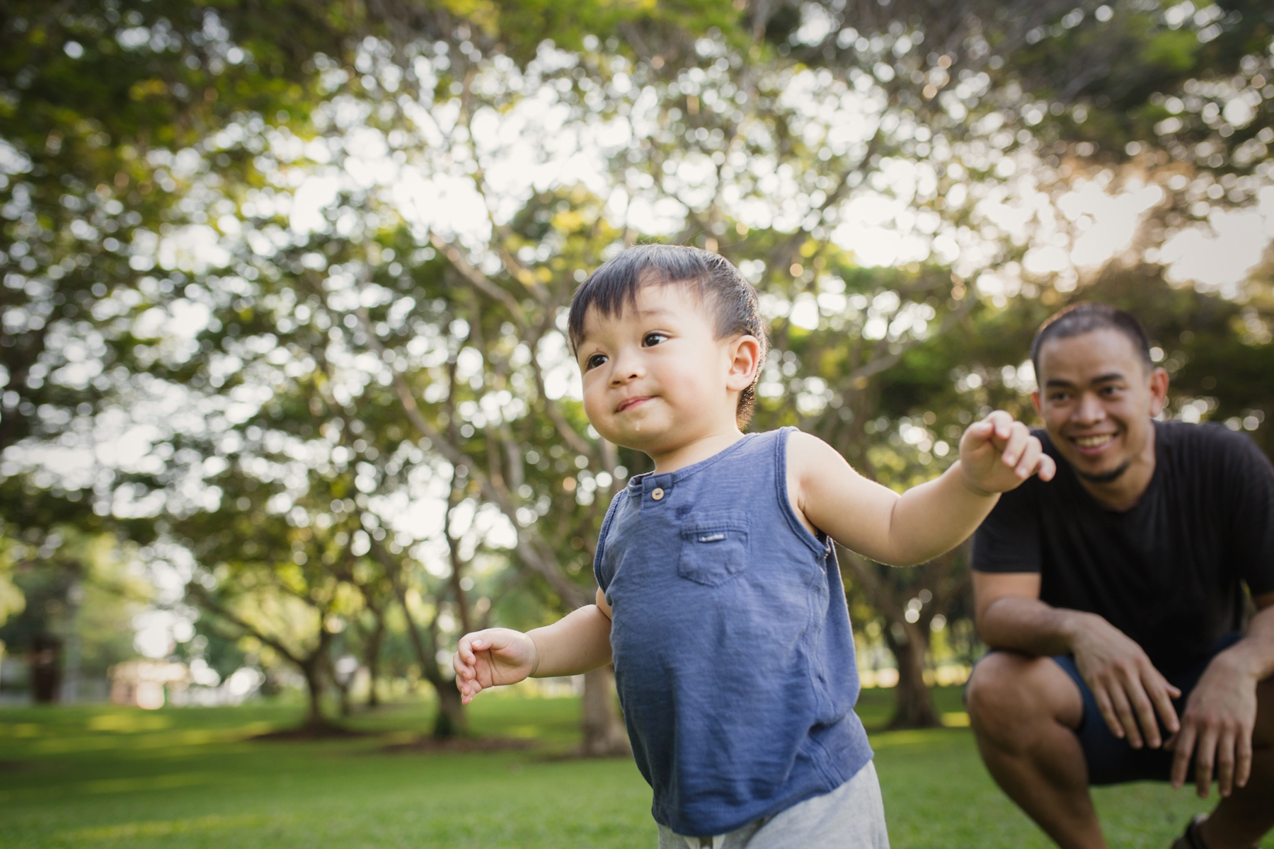 Children's lifestyle photography outdoors Singapore